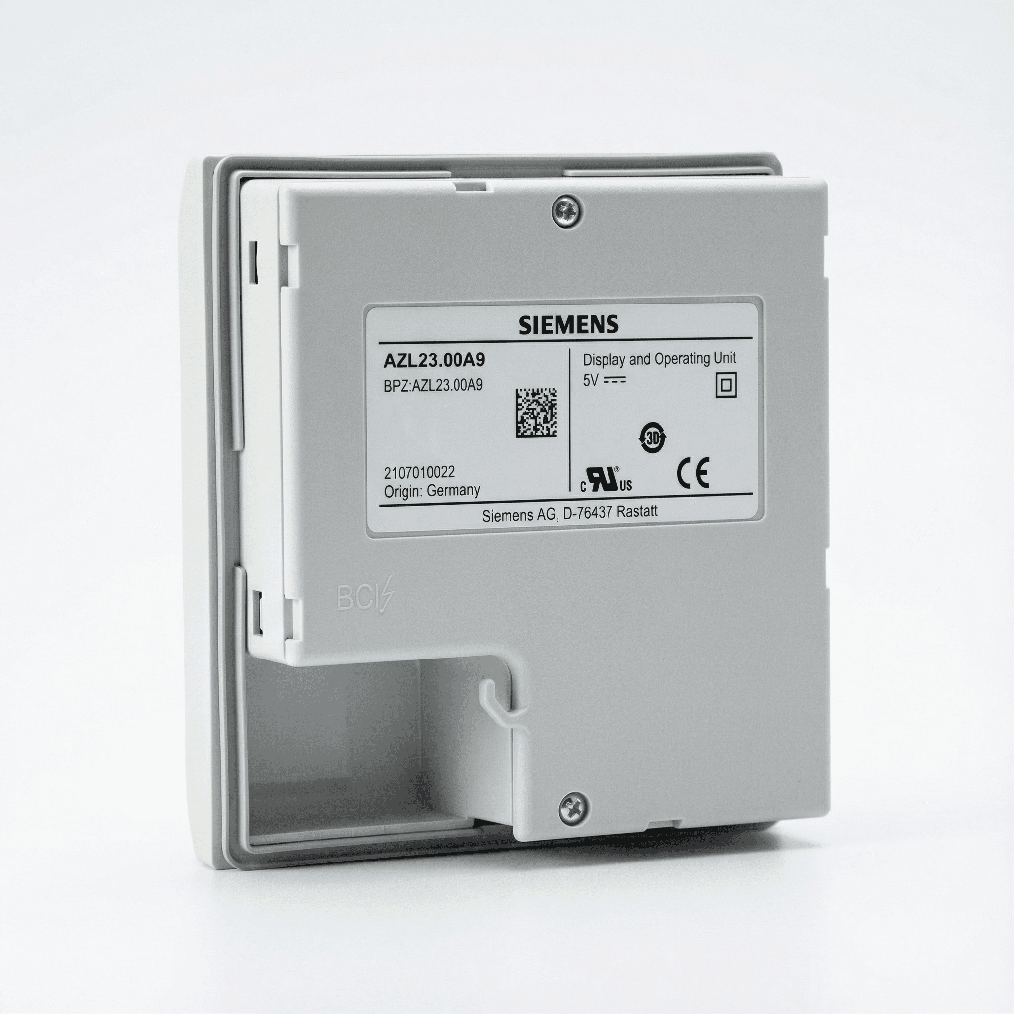 AZL21.../AZL23 Display and Operating Unit