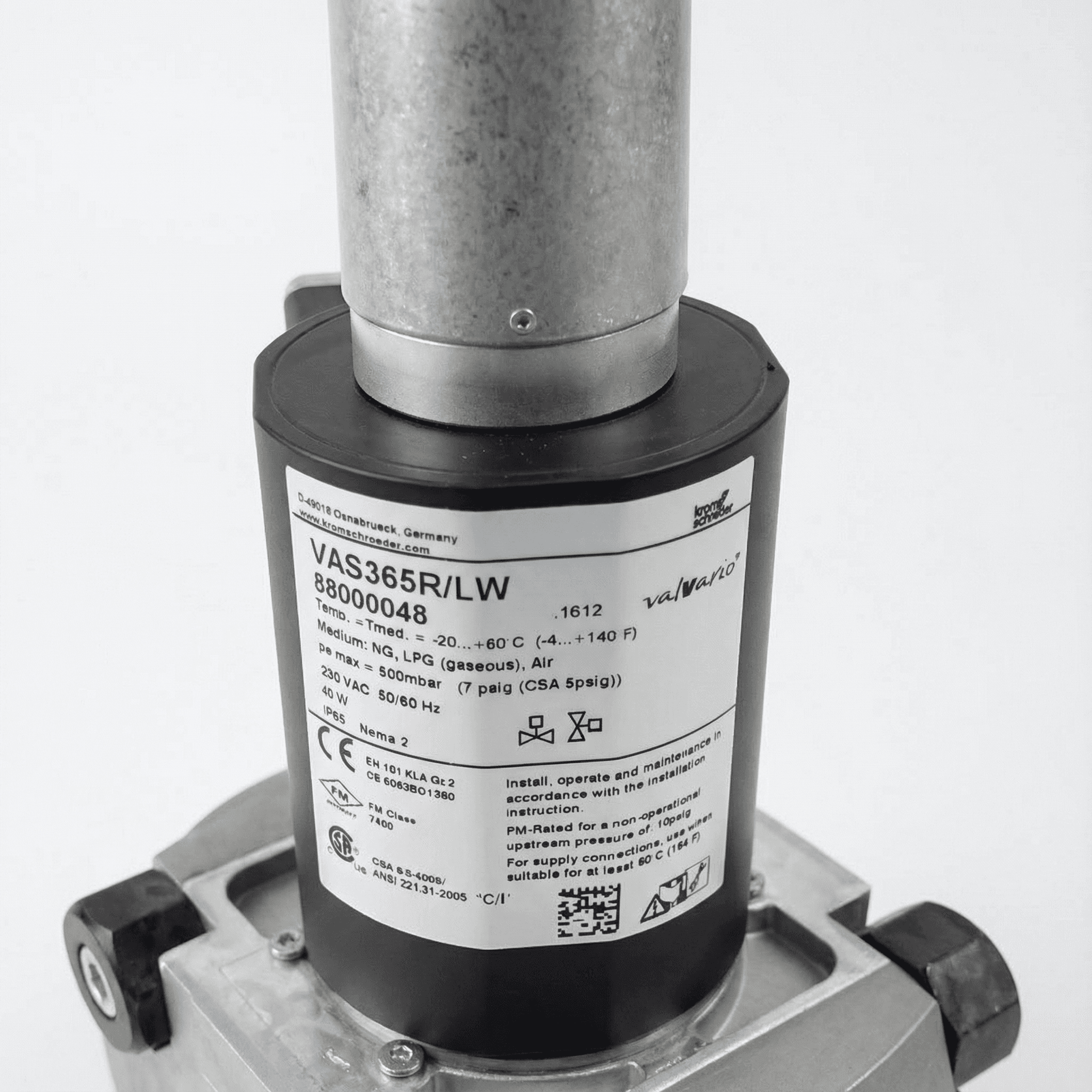 VAS Series Gas Solenoid Valve