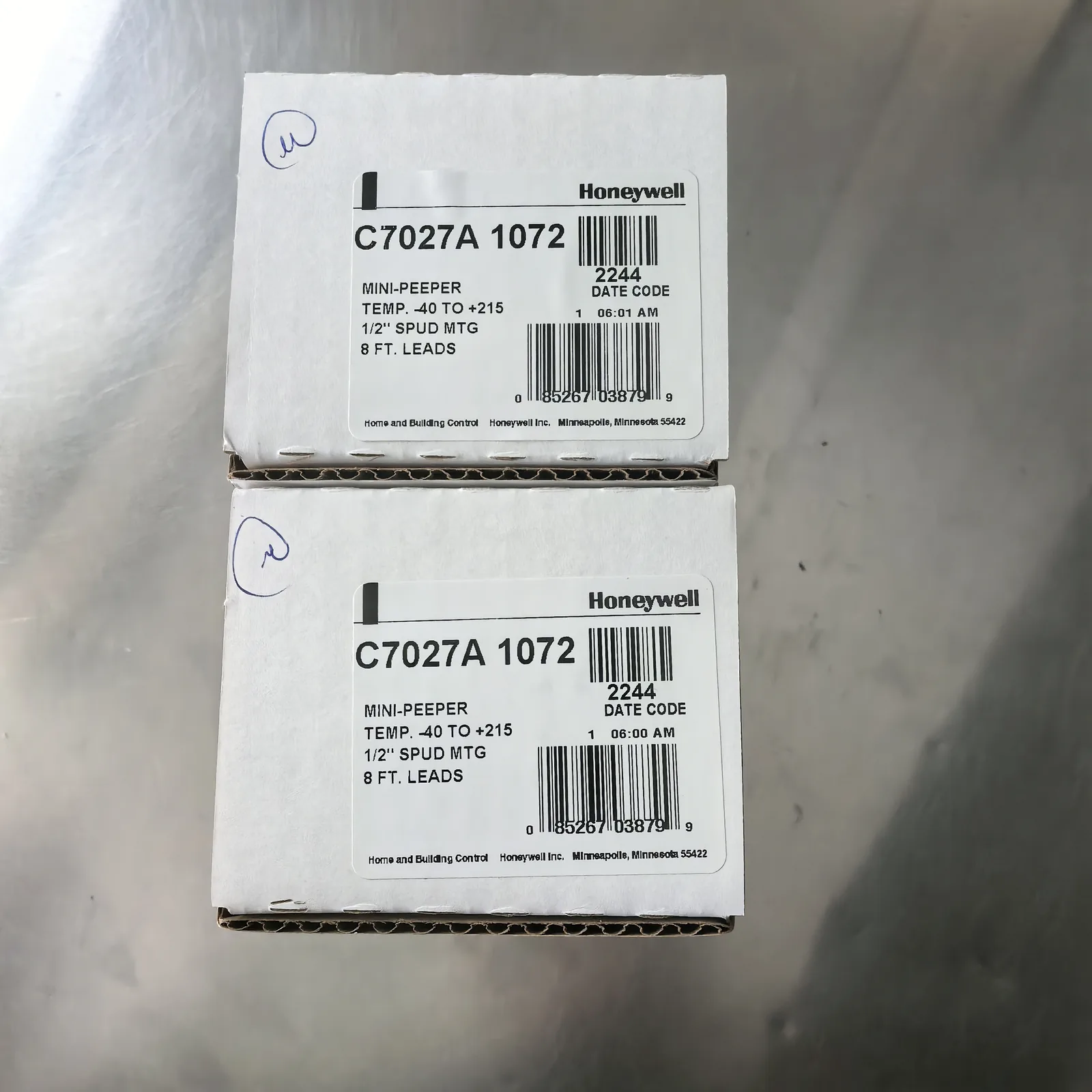 C7027A1072U Industrial UV Flame Sensor for Combustion Safety