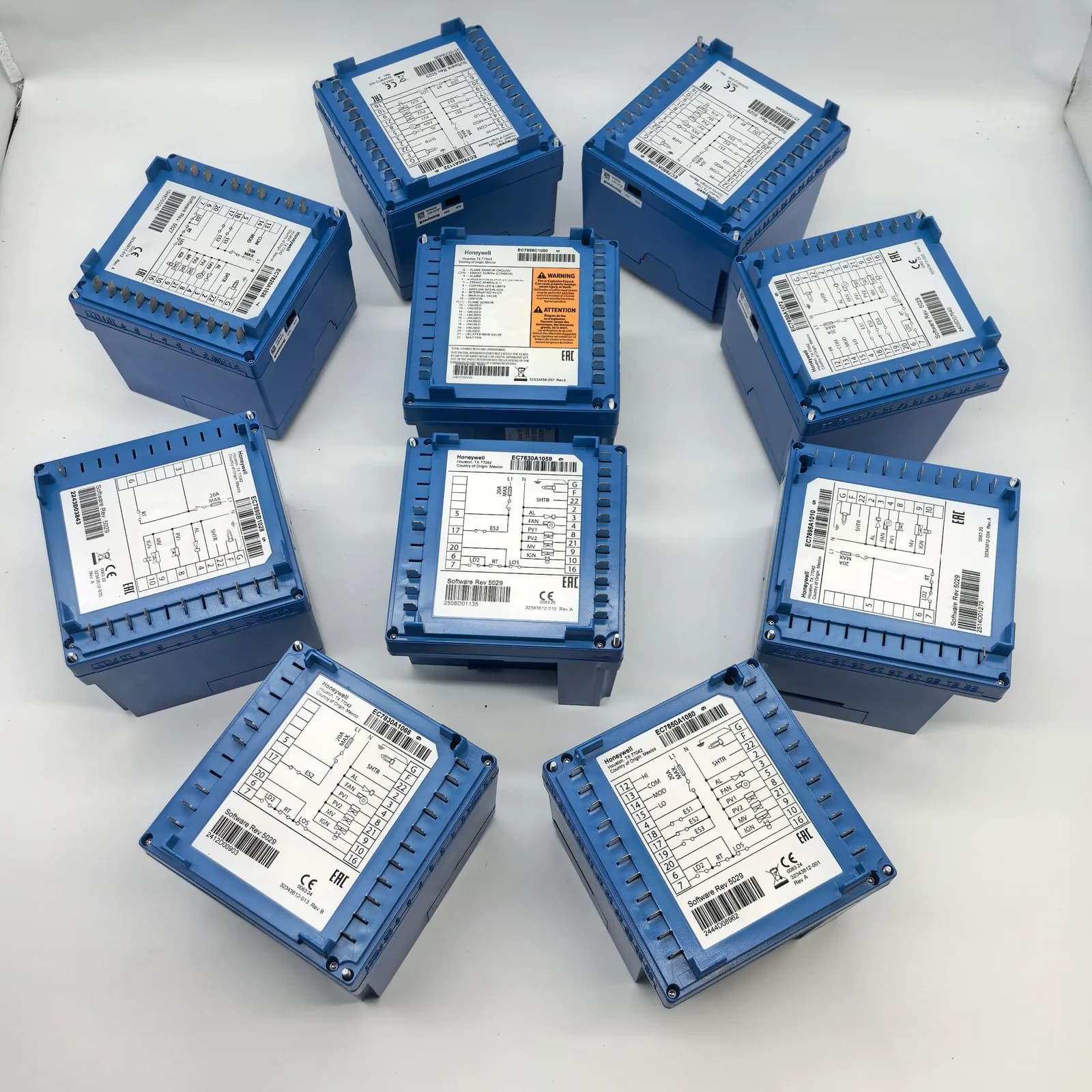 EC7820A1026 7800 Series Industrial Relay Burner Control Unit
