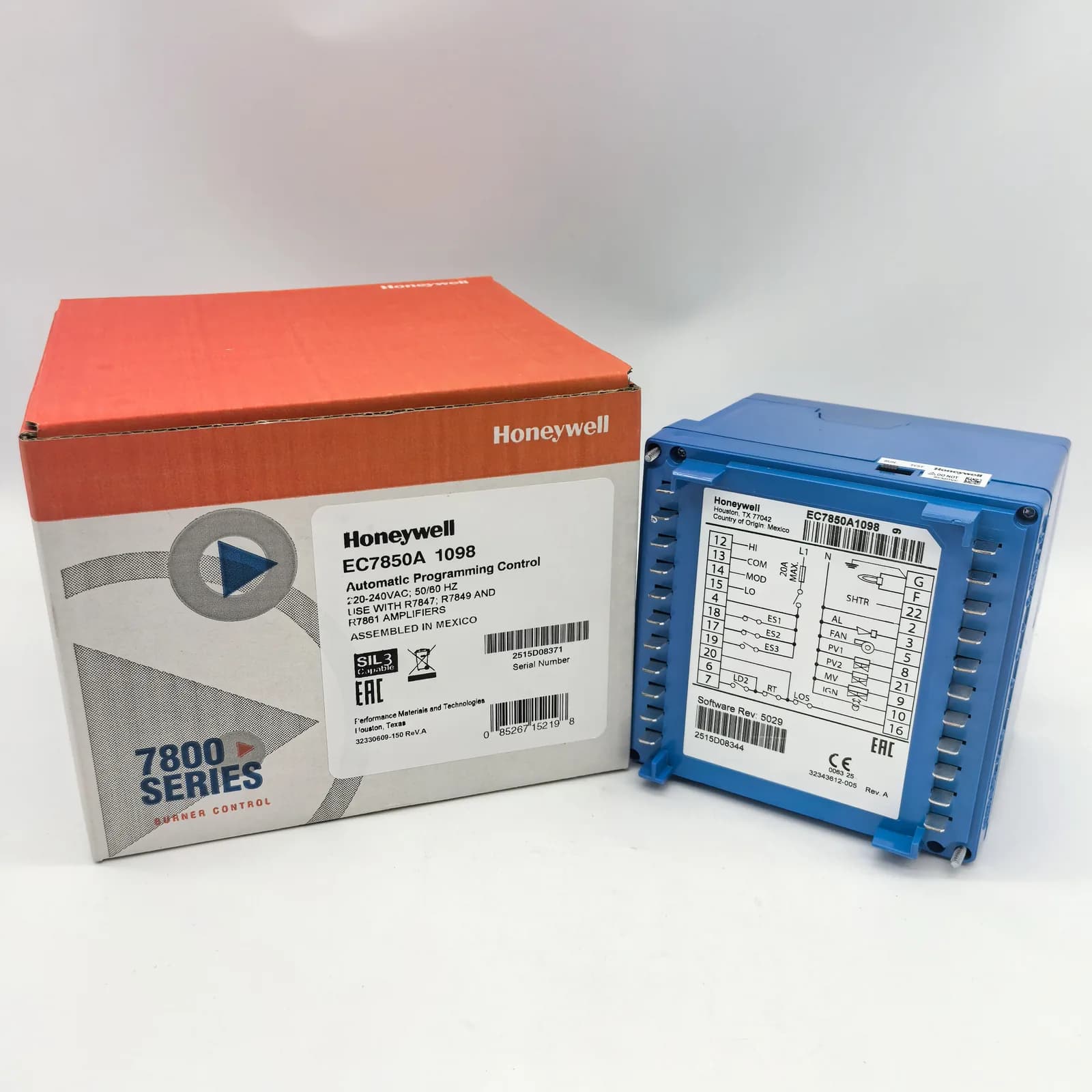 EC7850A1098/B Multi‑Functional Burner Control Relay Module