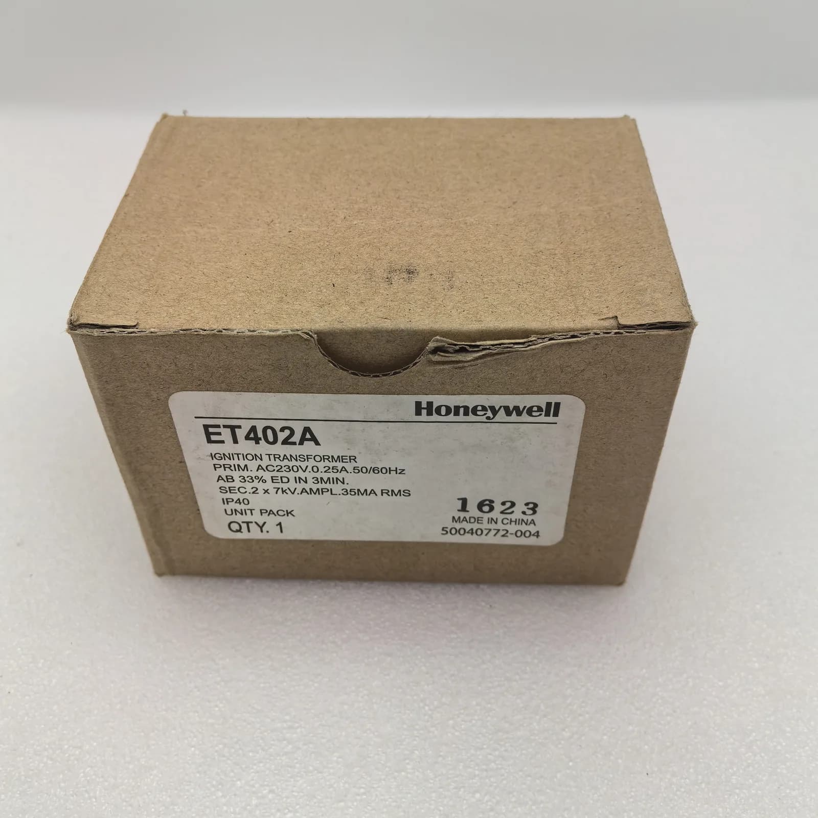 ET402A Industrial High Voltage Ignition Transformer for Combustion Control