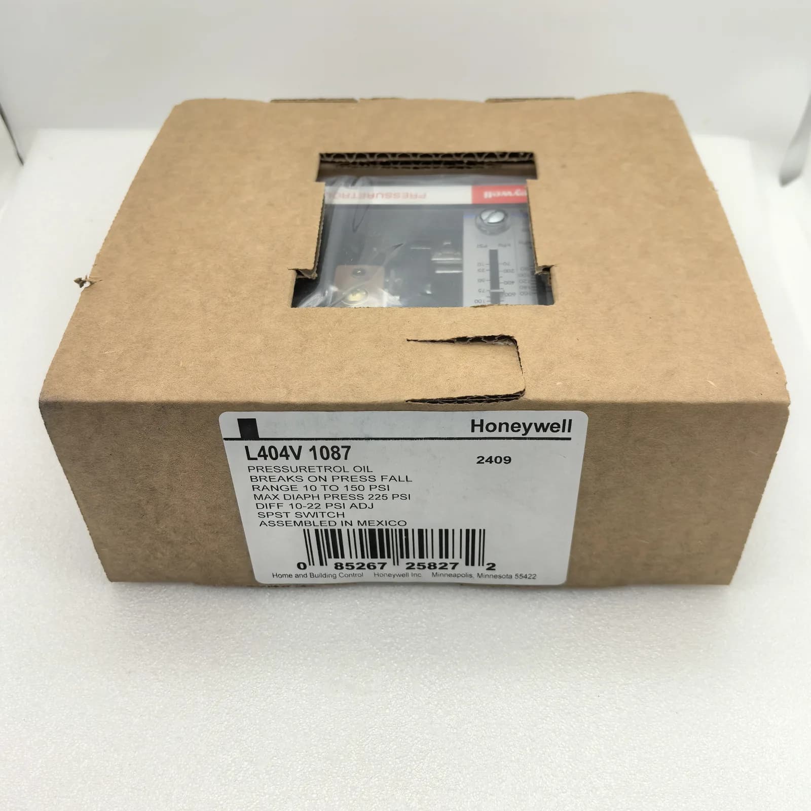 L404V1087/U Vacuum/Pressure Controller for Industrial Gas Monitoring - View 1