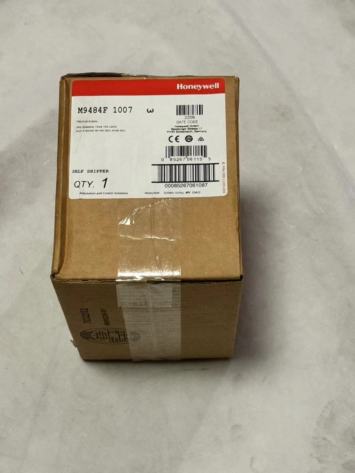 M9484F1007/U Compact Servo Motor for Control Systems - View 1