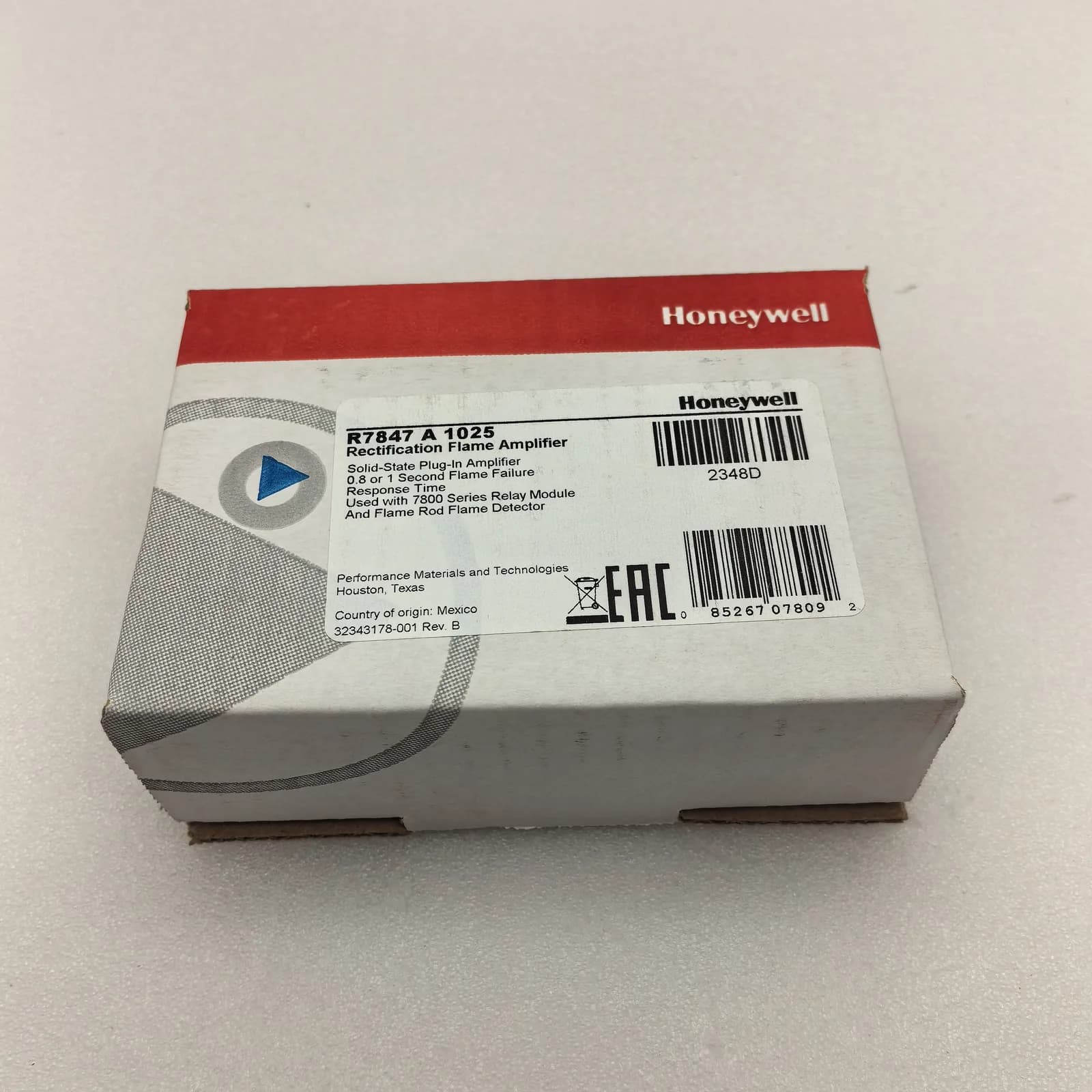 R7847A1025/U Rectification Flame Amplifier Card for Burner Control Systems - View 1