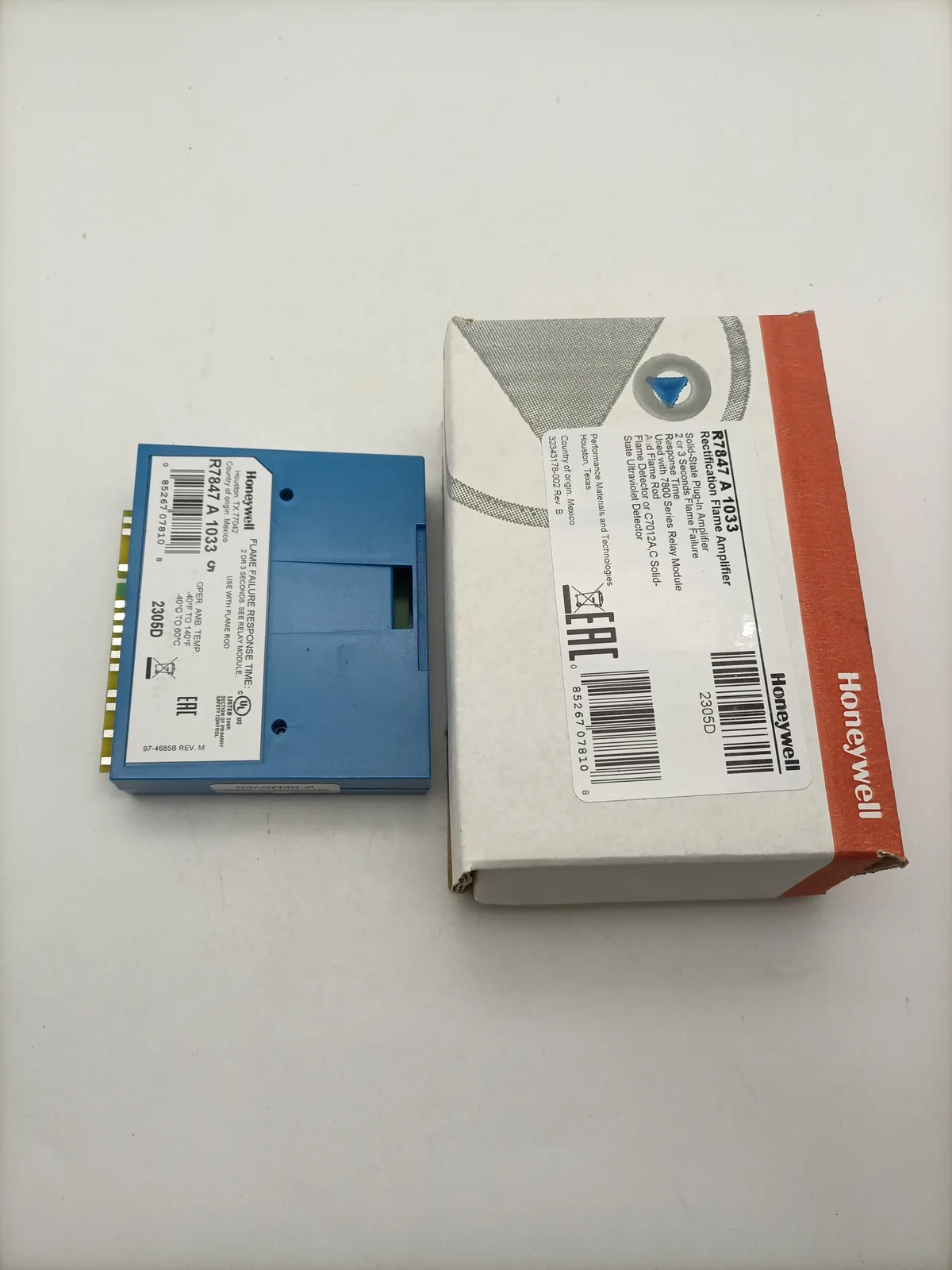 R7847A1033/U Industrial Rectification Flame Amplifier for Combustion Control - View 1