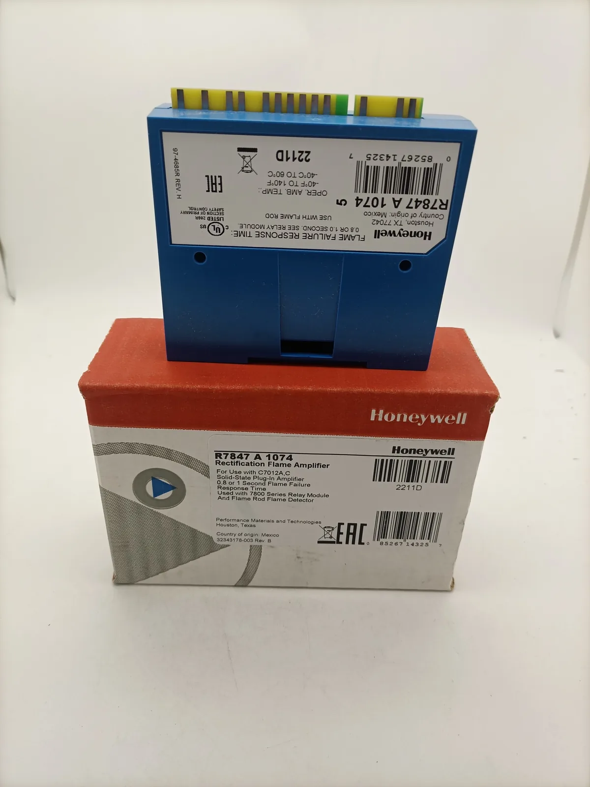 R7847A1074/U High‑Reliability Rectification Flame Amplifier Card - View 1