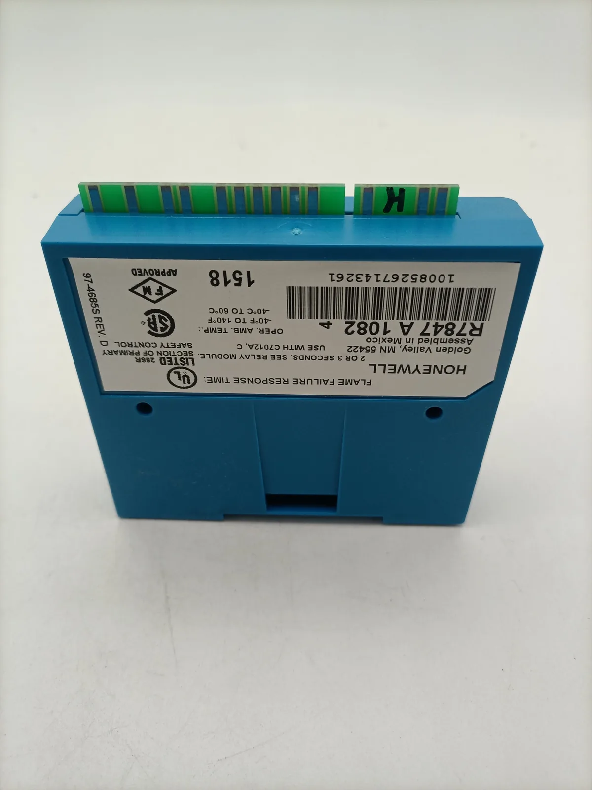 R7847A1082/U Fast Response Rectification Flame Amplifier Module - View 1