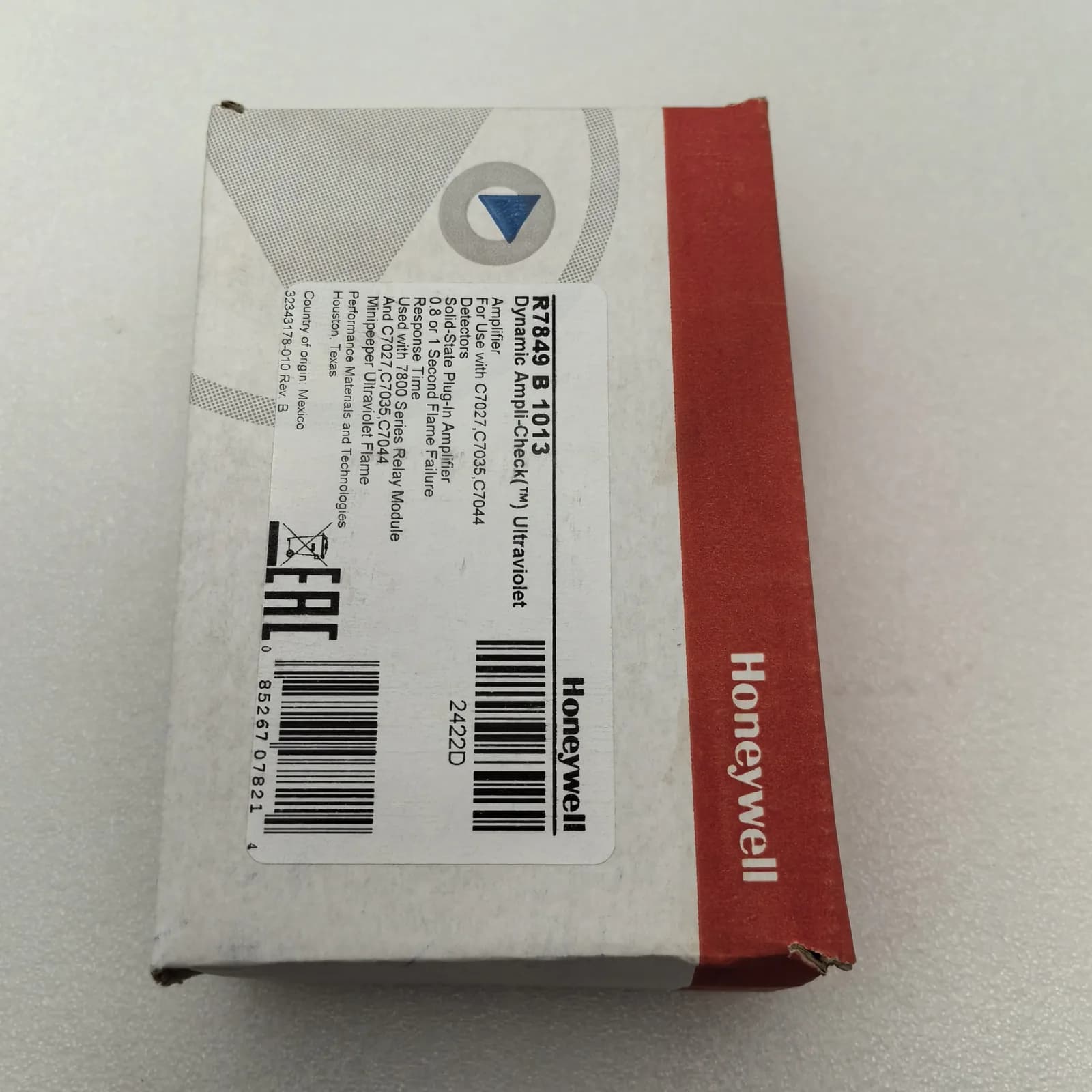 R7849B1013/U UV Flame Amplifier Card for Industrial Combustion Monitoring - View 1