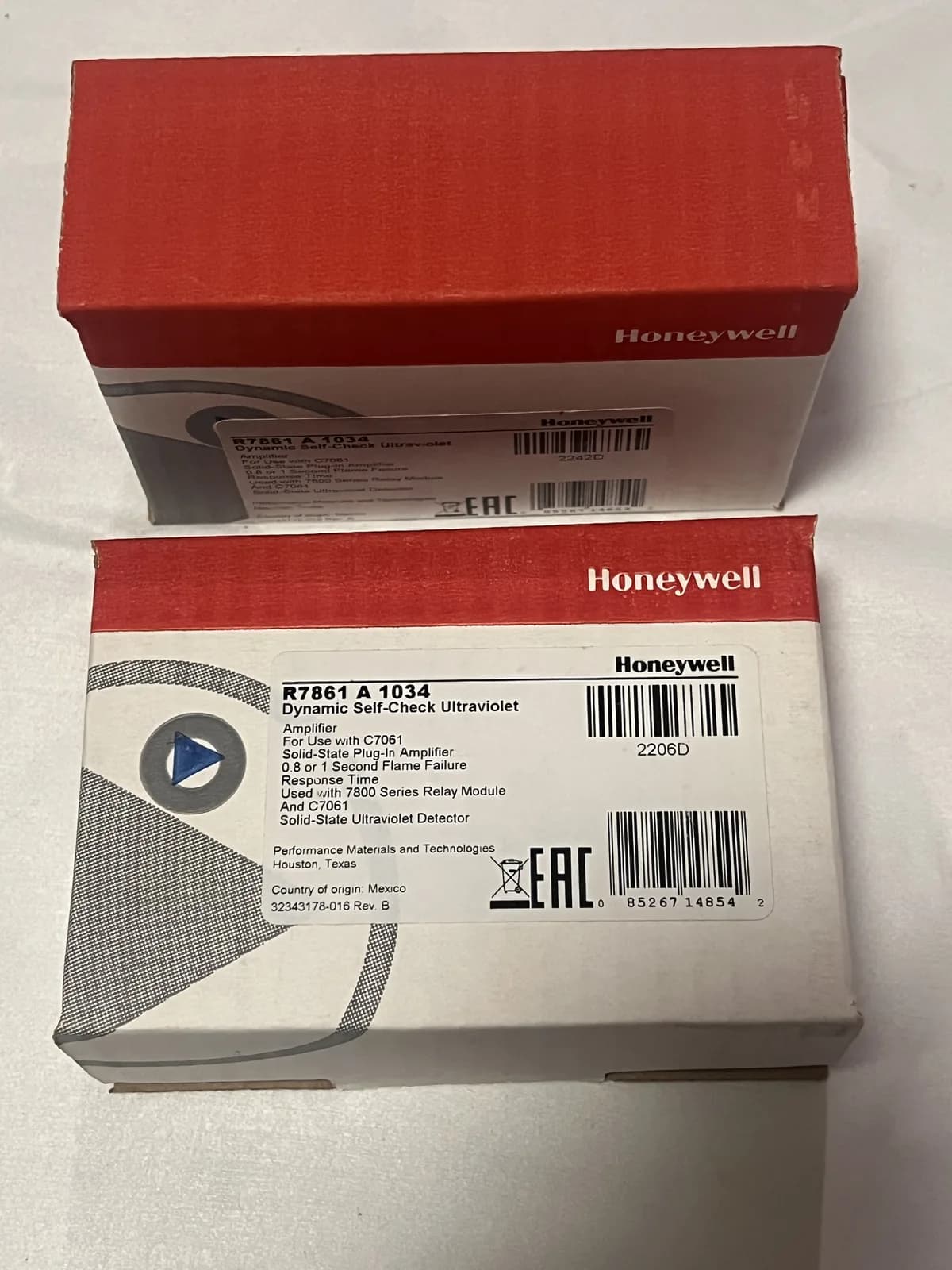 R7861A1034/U Advanced Self‑Check UV Flame Amplifier for Industrial Safety - View 1