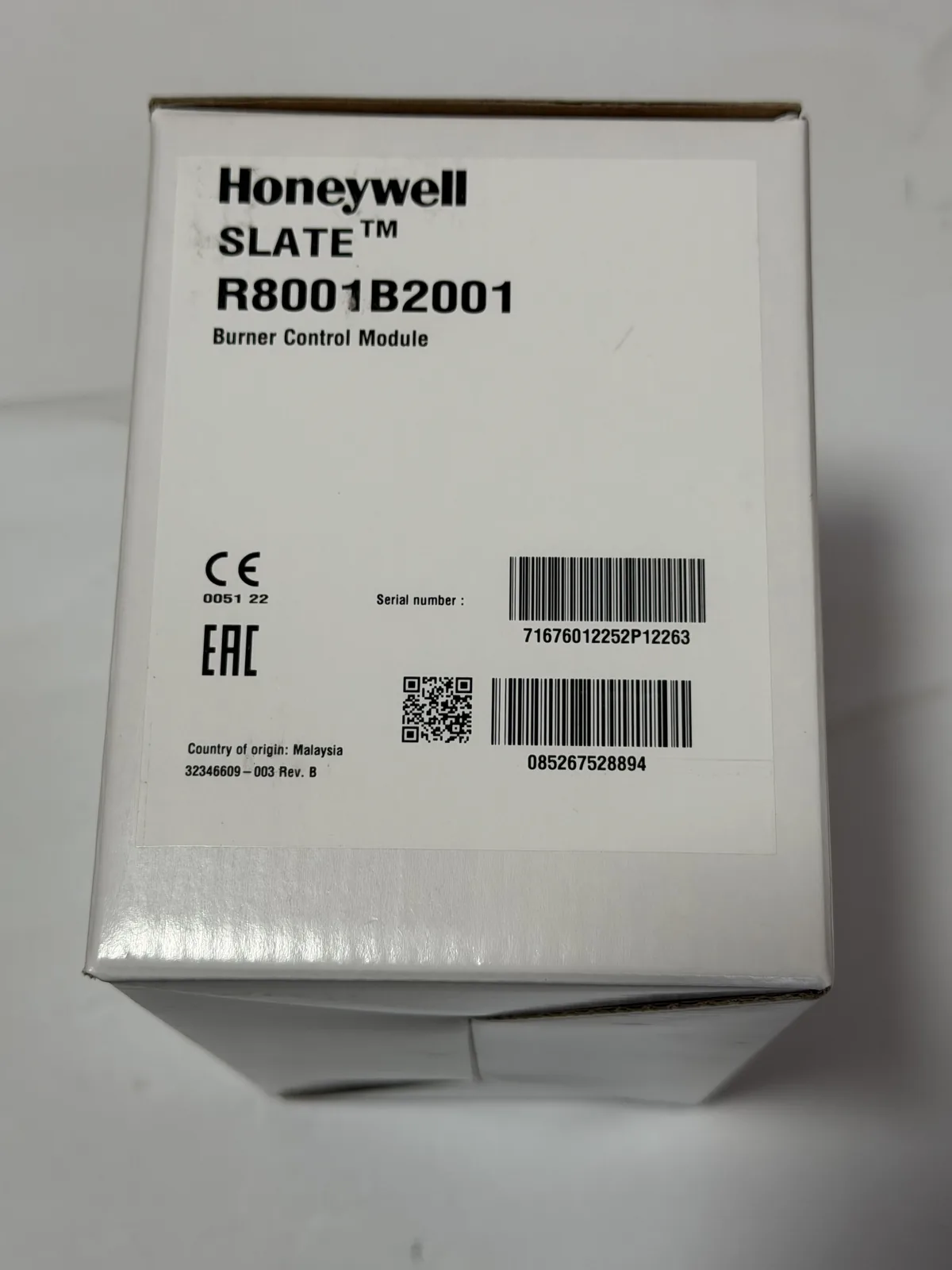 RM7840M1017/U 7800 Series Combustion Control Relay Module - View 1