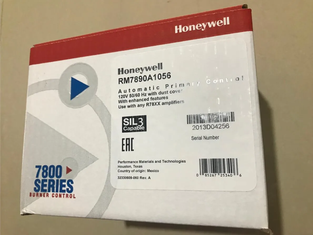 RM7890A1056/U 7800 Series High‑Efficiency Burner Control - View 1