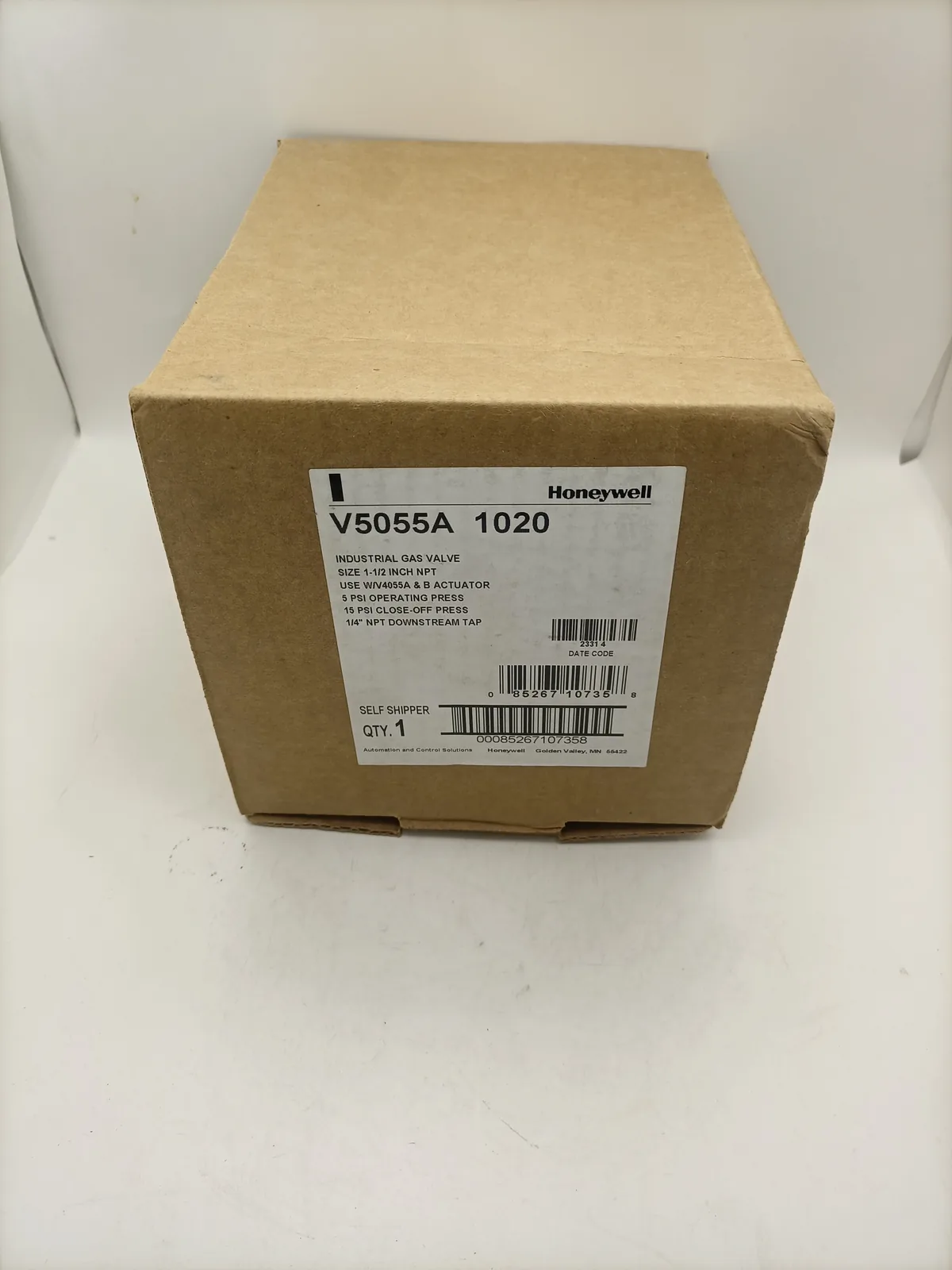 V5055A1020/U Gas Valve Actuator for On‑Off Commercial Systems - View 1